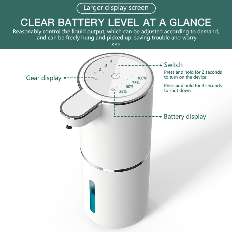 Foaming Soap Dispenser – 380ml, USB